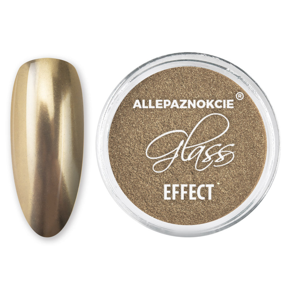 Glass Effect Golden 1