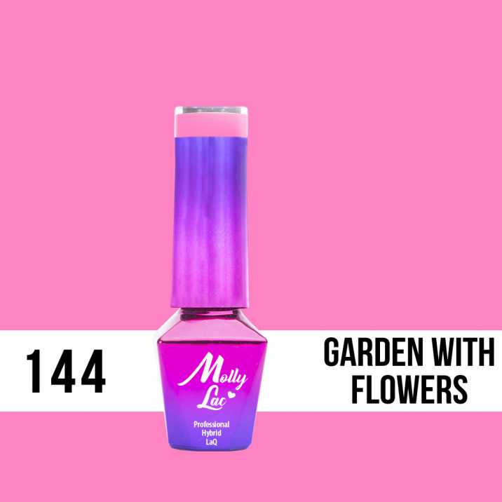 144 Garden With Flowers - Flamingo