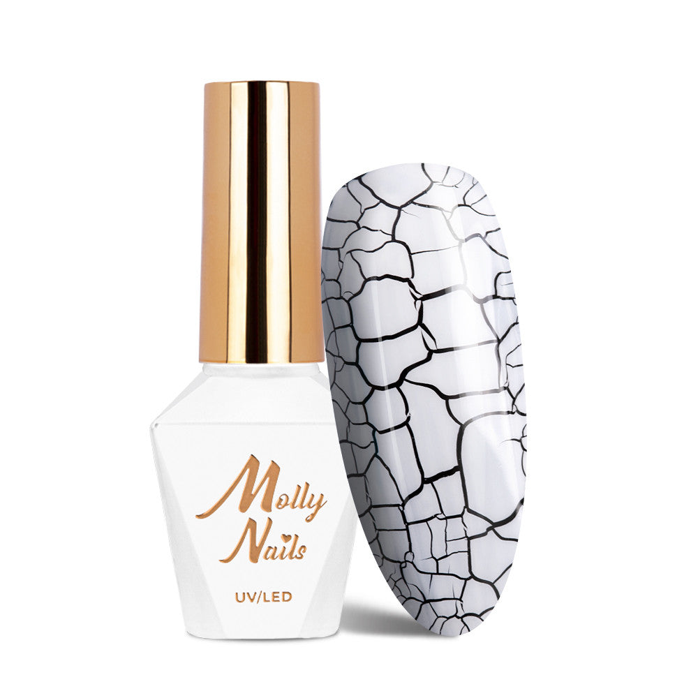 Crackle Gel White
