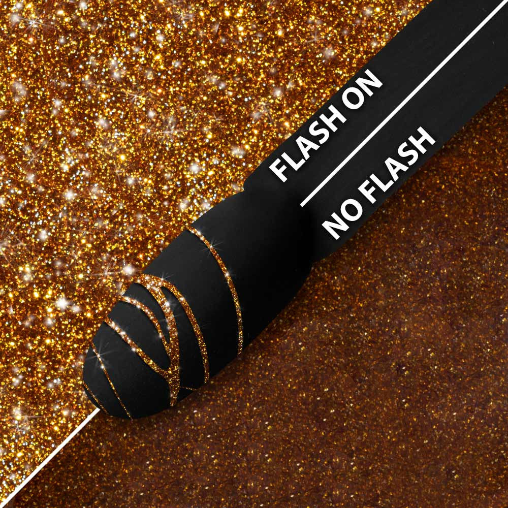 Disco Flashing Glittery Spider Gel