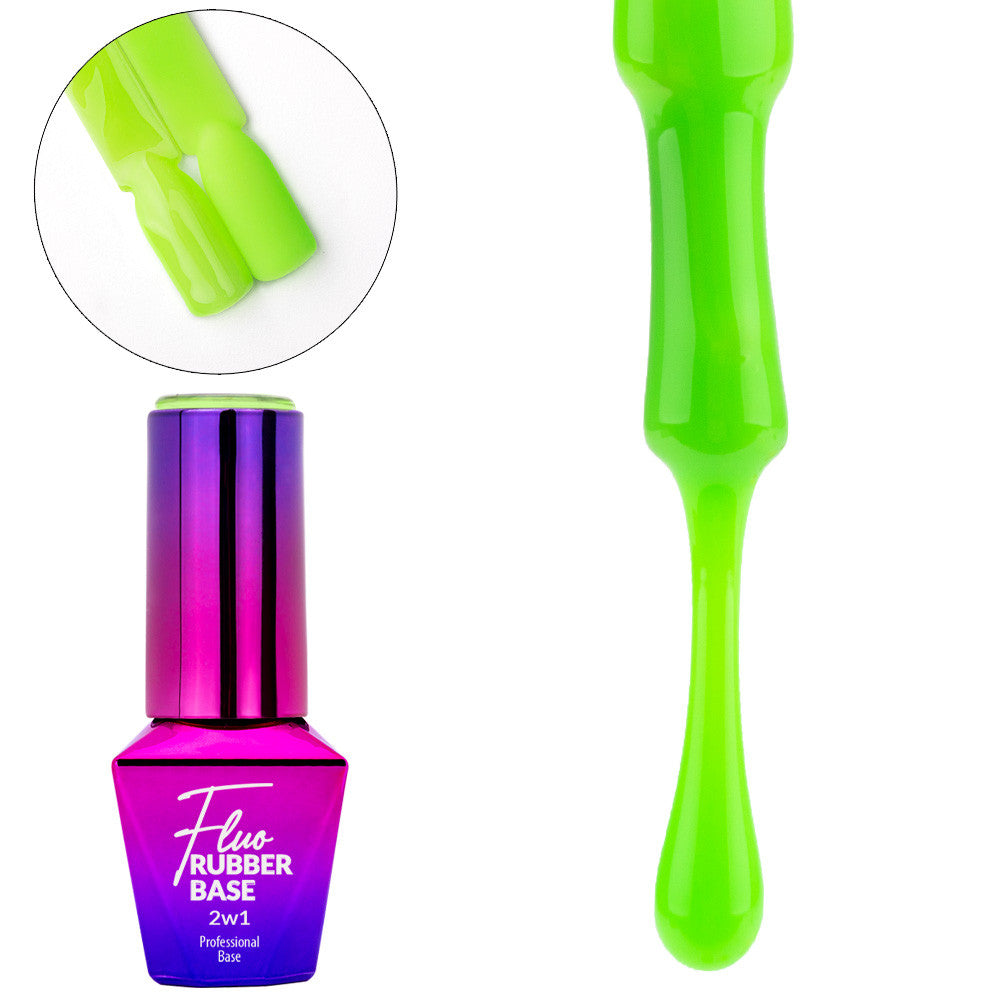 Fluo Rubber Base n°3 - Lime Mojito