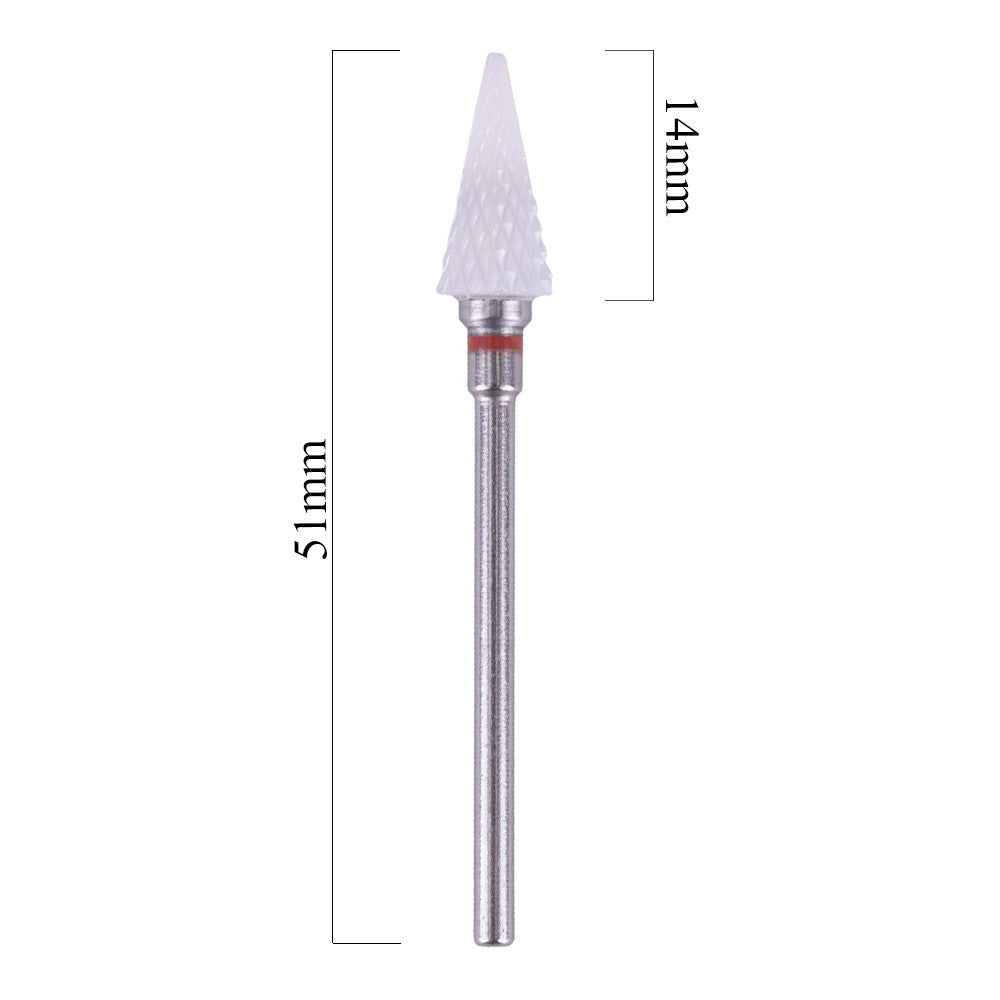 Embout de ponçage en céramique triangle délicat