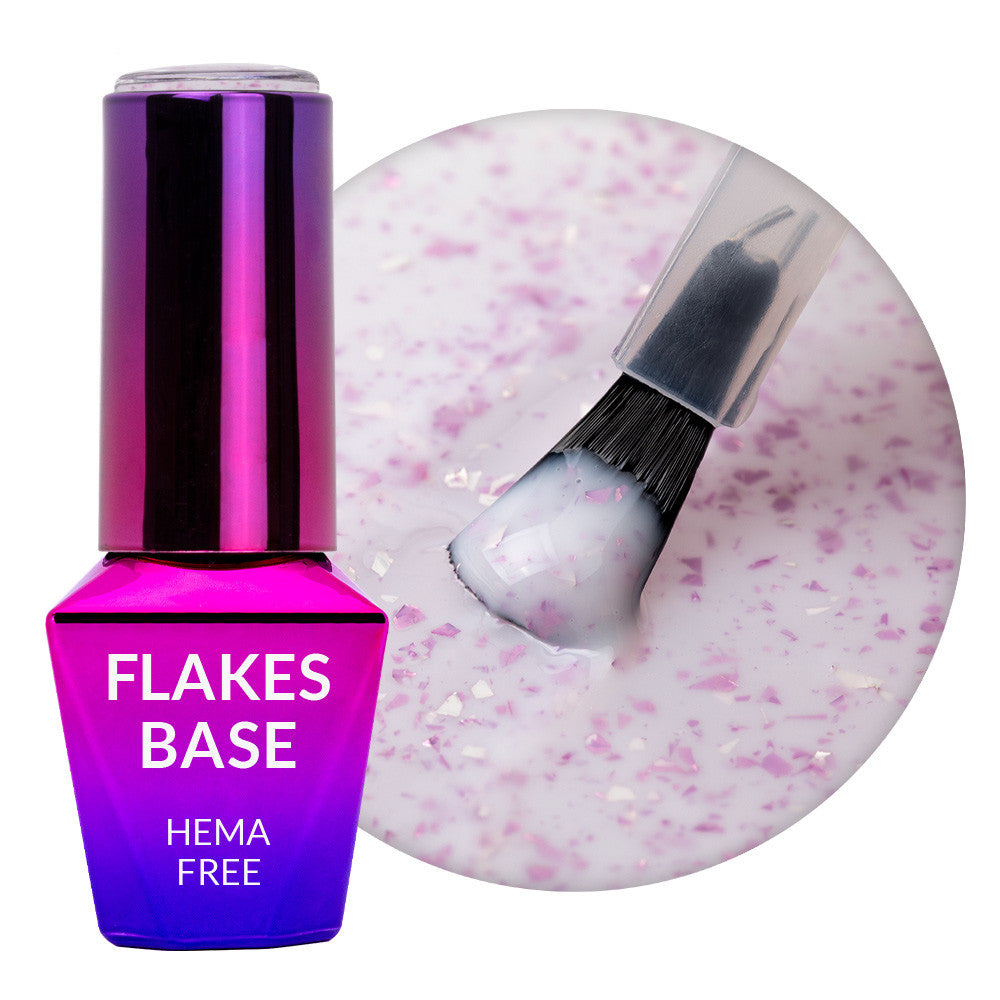 Flakes Rubber Base Milk Purple