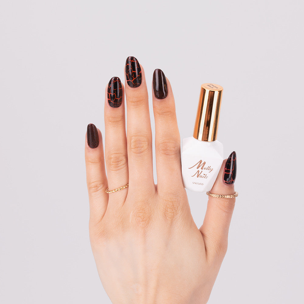 Crackle Gel Black