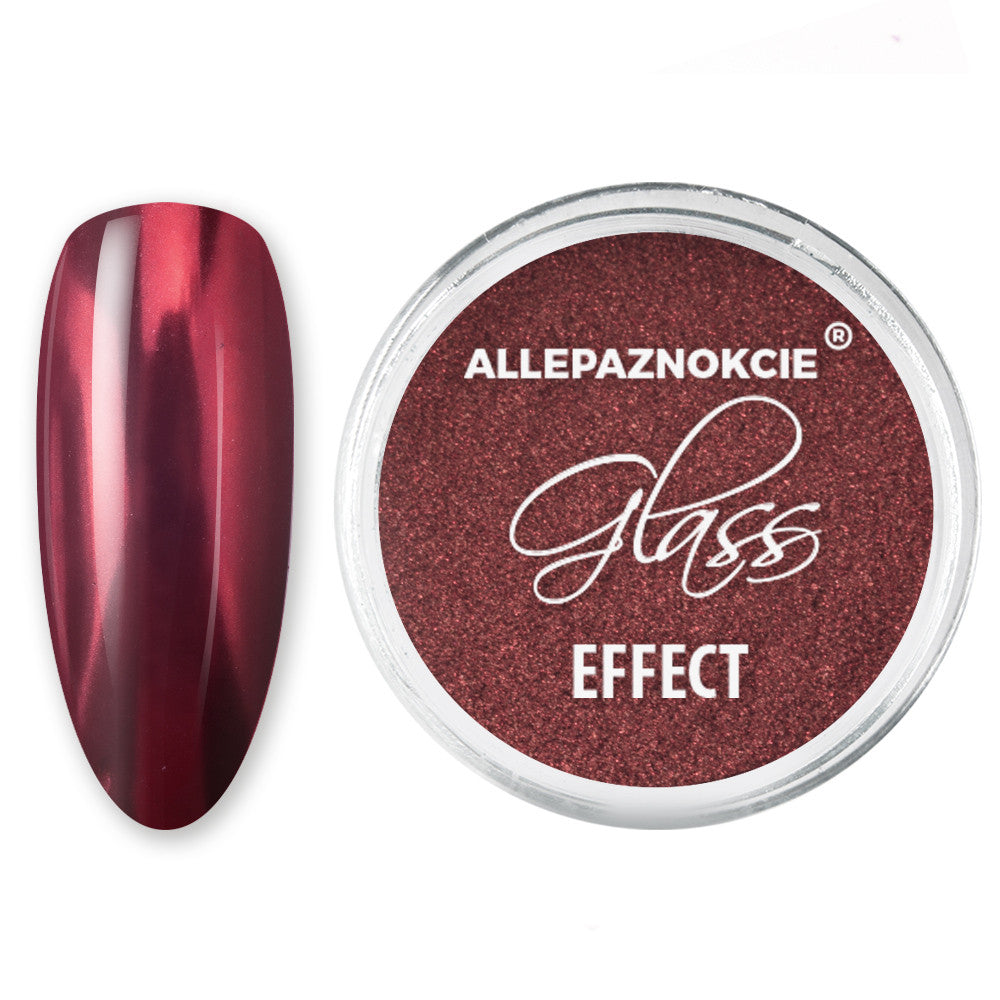 Glass Effect Deep Pink 4