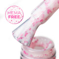 Flakes Rubber Base Milk Pink