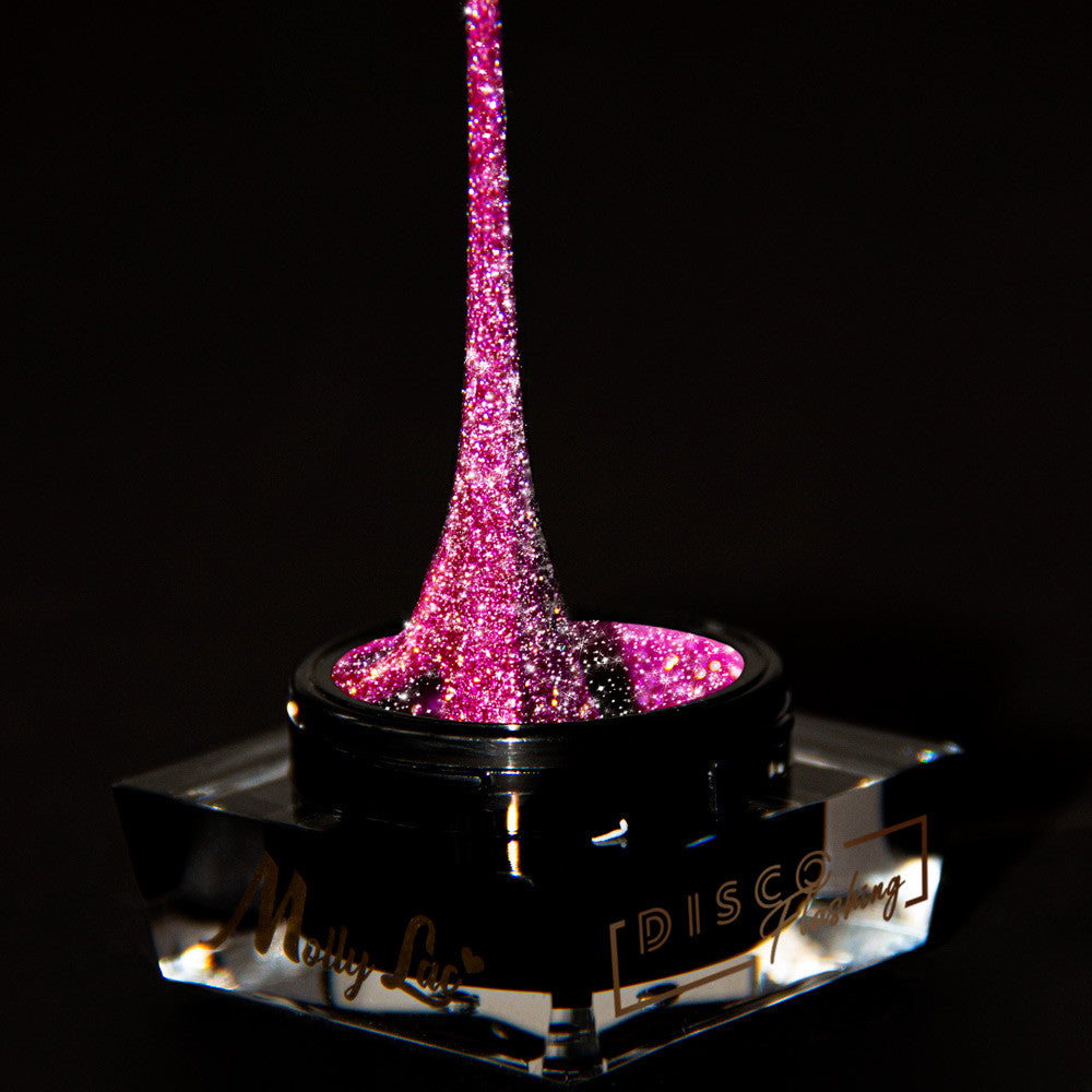 Disco Flashing Adorable Spider Gel