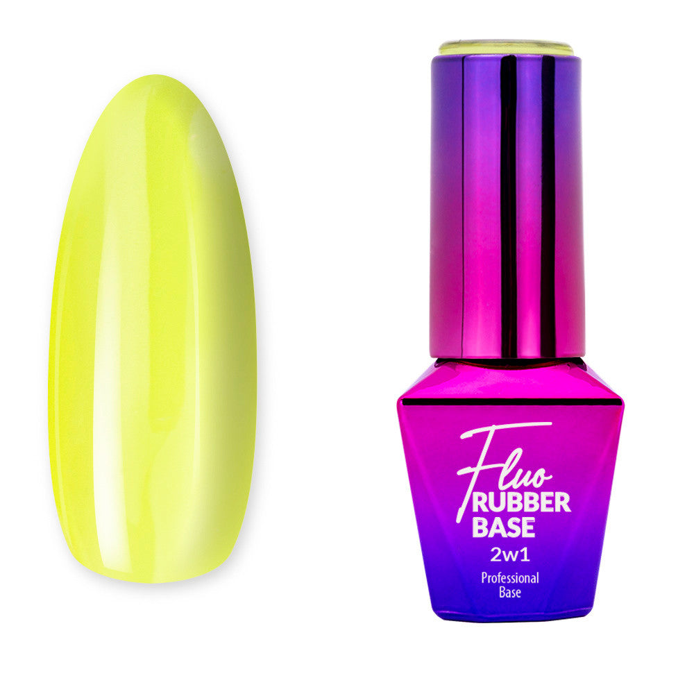 Fluo Rubber Base n°2 - Cool Swirl