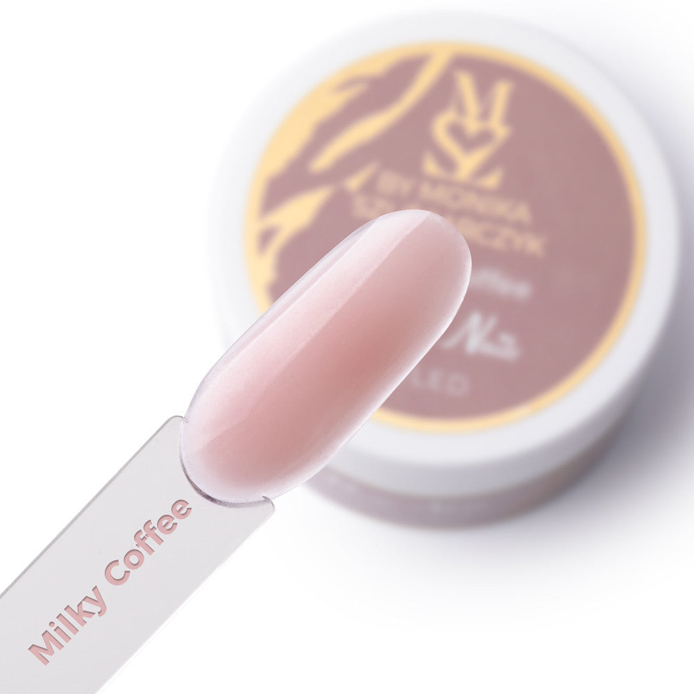 Salon gel Milky Coffee By Monika Szlosarczyk