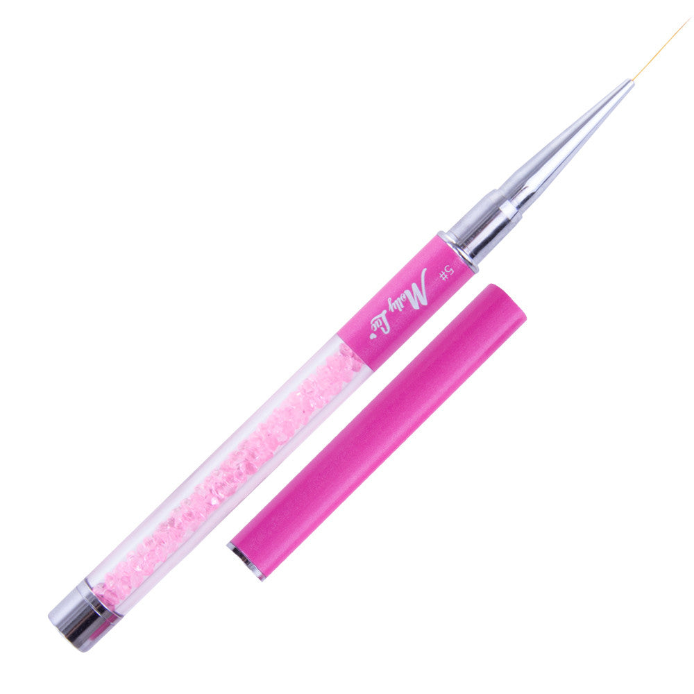 Pinceau Nail Art Nr 5 19mm rose