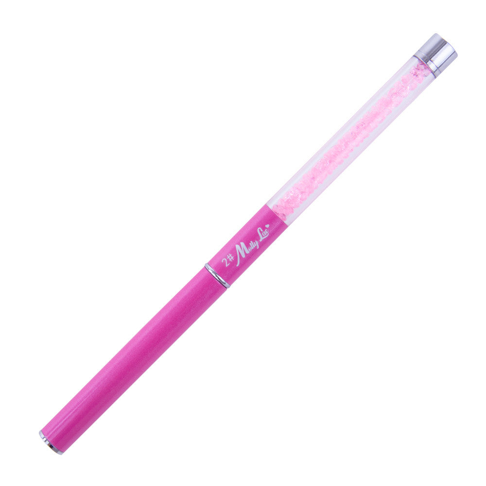 Pinceau Nail Art N ° 2 Brush 9 mm rose