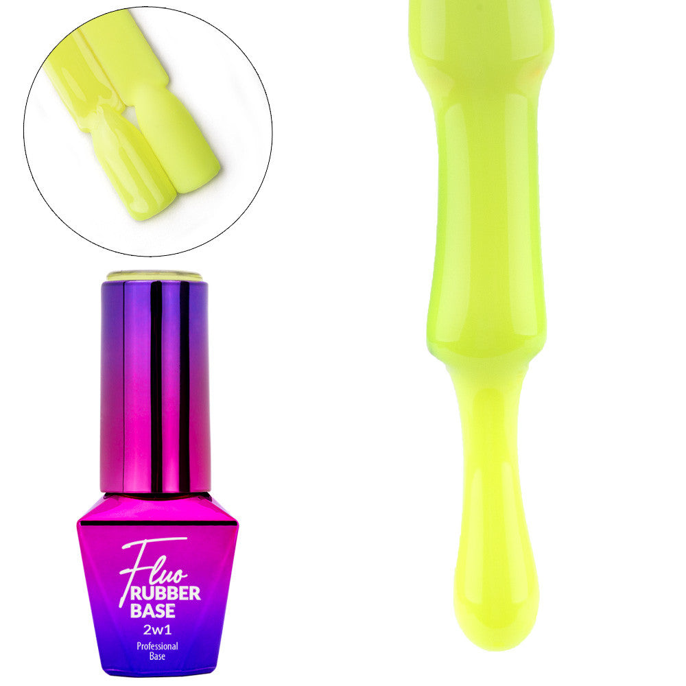 Fluo Rubber Base n°2 - Cool Swirl